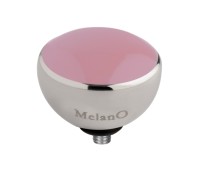 Melano Twisted zetting resin light pink 6 mm