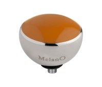 Melano Twisted zetting resin orange 8 mm