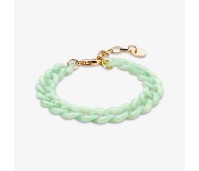 Liet & Joliet armband acryl zacht groen
