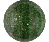 Melano Cateye stone zirkonia glitter dark green