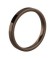 Melano Friends ring Eva ceramic brown