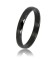 My Bendel Godina ring zwart facet