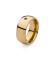 Qudo Interchangeable ring basic big gold