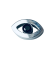 Sample Melano Twisted zetting eye black CZ