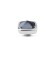 Melano Vivid boxy CZ stone jeans blue