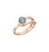 Melano Twisted ring Taheera rose gold