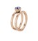 Melano Twisted ring Trista rose gold