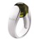 Melano Cateye zilveren ring 12 mm