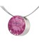Melano Stainless Steel hanger zirkonia pink
