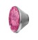 Melano Stainless Steel zetting conisch zirkonia pink
