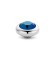 Melano Vivid zetting Swarovski metalic blue 5 mm