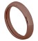Charmins Complement ring choco plated OHR44