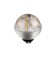 Melano Twisted zetting gem stone rutilated quartz gold 6 mm
