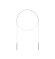 Melano Twisted ketting Thalia stainless steel