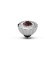 Melano Twisted zetting ribbed CZ aubergine