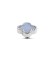 Melano Twisted zetting Gem Clover blue lace agate