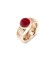 Melano Vivid ring striped rose gold