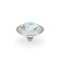 Qudo Interchangeable top Tondo 13 mm white patina