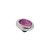 Melano Twisted zetting oval 8 mm amethyst