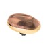 Melano Twisted zetting oval champagne