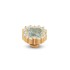 Melano Vivid zetting radiant clover aquamarine