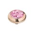 Melano Vivid zetting zirkonia blossom pink 7 mm