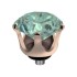 Melano Twisted zetting crown turquoise