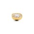 Melano twisted zetting cushion crystal