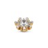 Melano Vivid zetting frozen flake crystal