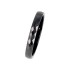 My Bendel Godina ring zwart facet
