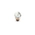 Melano Twisted zetting gemstone ball howlite 8 mm