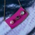 Sample Melano necklace resin pink rose gold