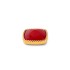 Kosmic by Melano bali square gem coral red