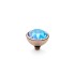 Qudo Interchangeable top Bottone 10 mm light sapphire shimmer