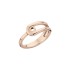 Melano Twisted ring Taheera rose gold