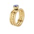 Melano Twisted ring Trista gold