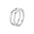 Melano Twisted ring Trista stainless steel