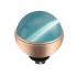 Melano Twisted zetting Cateye light blue 6 mm
