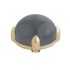 Melano Twisted zetting bold transparant black 12 mm