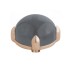 Melano Twisted zetting bold transparant black 12 mm