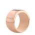 Melano Stainless Steel ring rose 12 mm rond model
