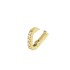 Doodles slotje goudplating CZ
