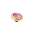 Melano Twisted zetting oval 10 mm rose