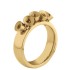Melano Twisted ring Tess gold
