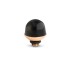 Melano Twisted zetting bulb transparant black