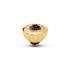 Melano Twisted zetting ribbed CZ aubergine