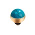 Melano Twisted zetting gem stone turquoise 6 mm
