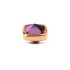 Melano Vivid zetting boxy CZ stone fuchsia