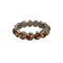 Sample Melano friends ring BIG wave CZ champagne stainless steel maat 56