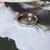 Sample Melano Friends ring ribbed CZ stainless steel maat 57